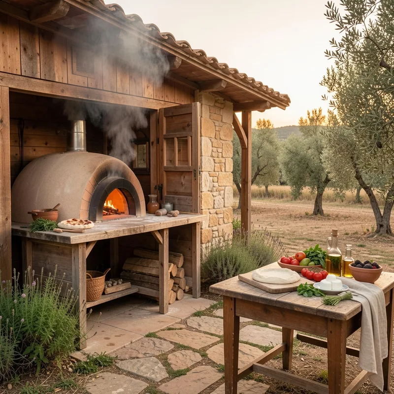 La cabane à pizza : artisanat et terroir en vallée de l'Hérault