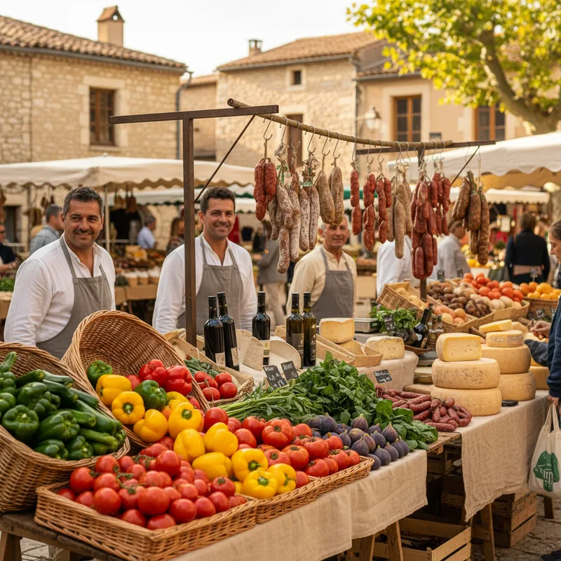 Marchés de producteurs dans la vallée de l'Hérault : calendrier et adresses